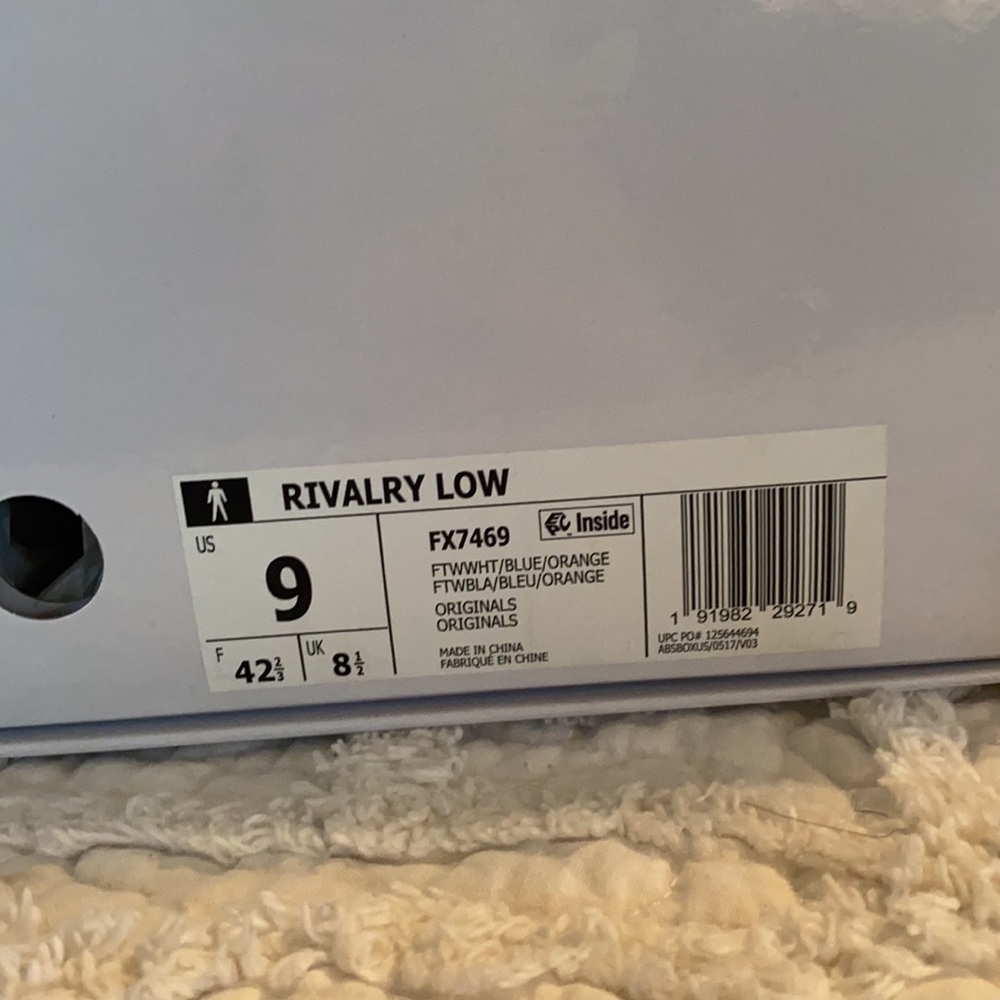 Adidas Rivalry Low Swarovski Crystals Men’s 9 - Picture 7 of 8